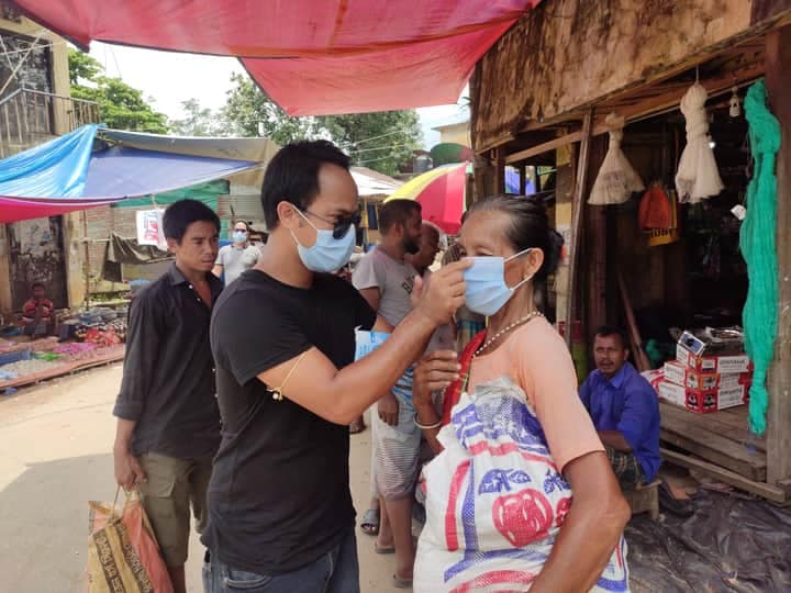 মাস্ক বিতরণ কর্মসূচী-COVID-19