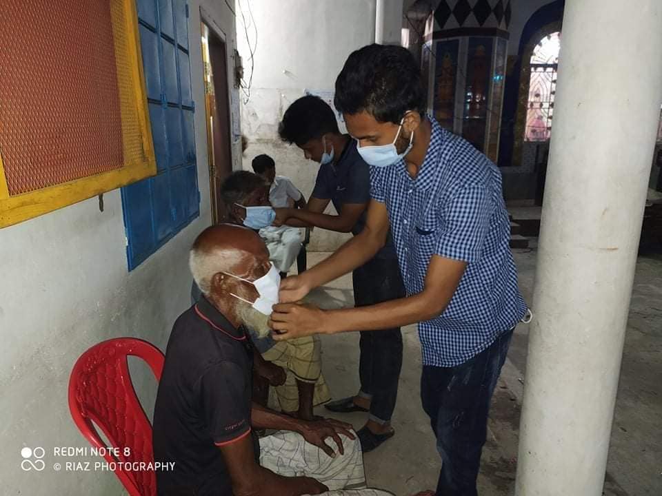 মাস্ক বিতরণ কর্মসূচী-COVID-19